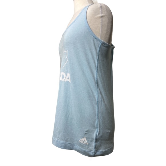 2/$25 ADIDAS Canada Racer Back Tank Top Size M - Picture 3 of 10